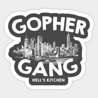 The Gopher Gang Sticker